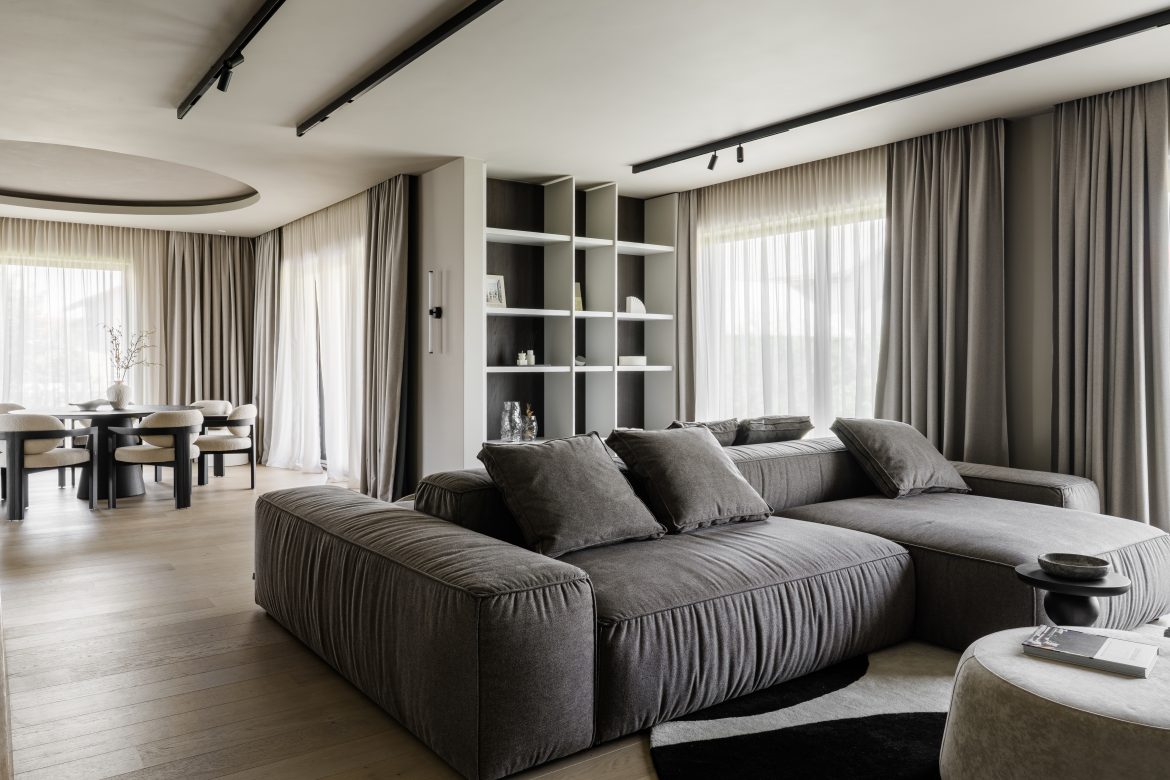 cr mobilier living pe comanda cu sisteme push open blum Yulmob Neamt