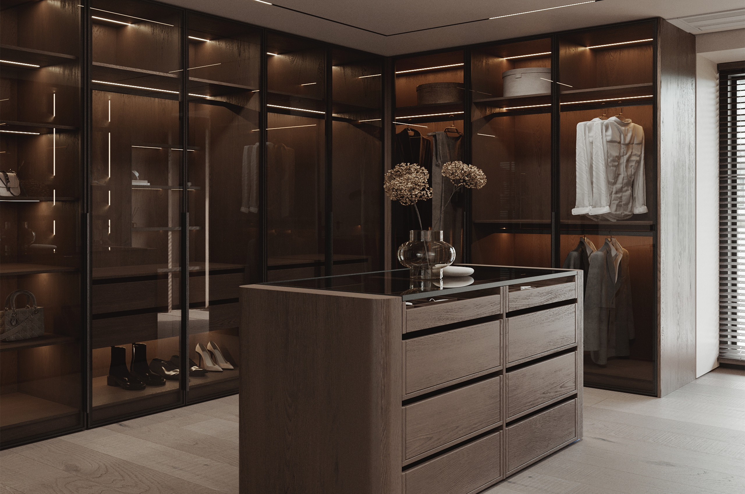 Yacht Kid ansamblu rezidential apartament amamenajare interior mobila la comanda dressing bucatarii Yulmob Bucuresti Nord