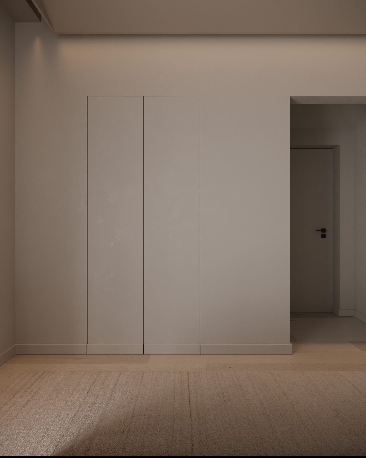 cab dormitor modular corpuri suspendate mdf mat furnir Arlon Yulmob