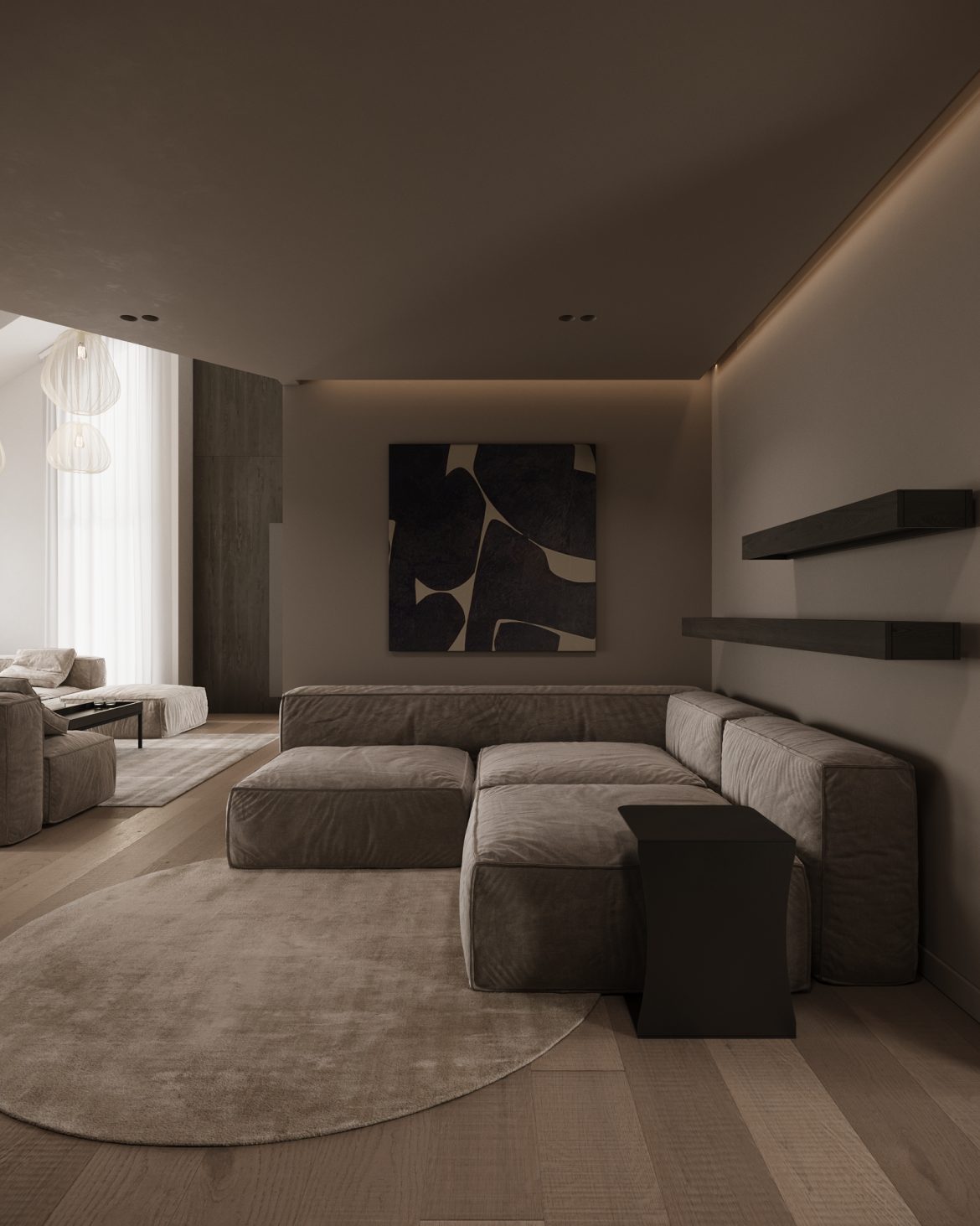 cab living modern mdf mat fara manere sistem push open Arlon Yulmob