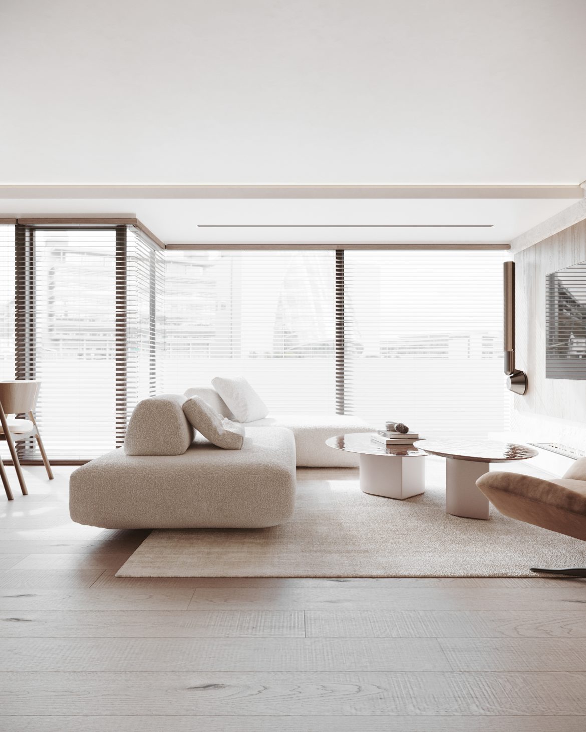 yacht kid design minimalist pentru living luminos Yulmob Bucuresti