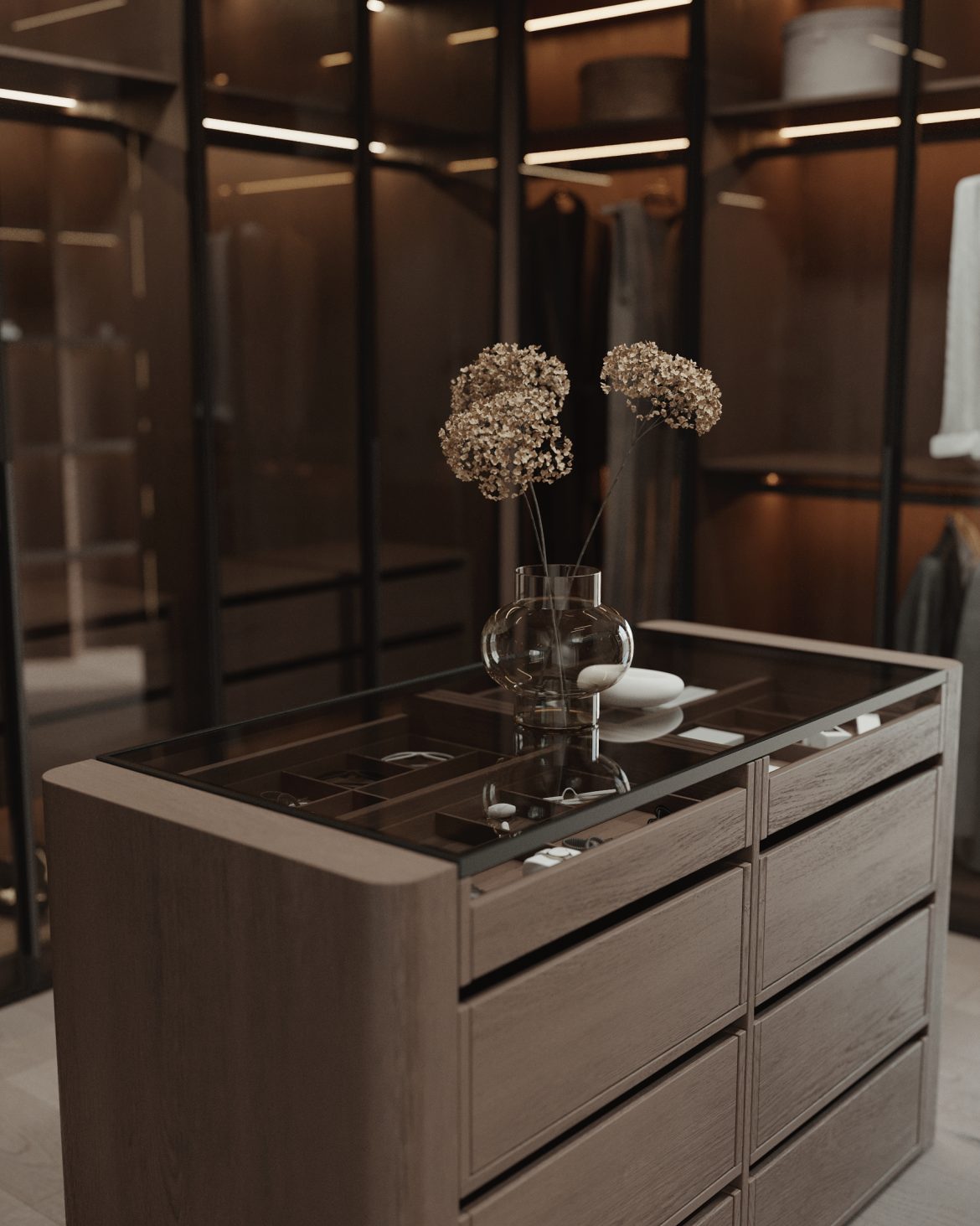 yacht kid dressing open space cu rafturi finisaj lux Yulmob Bucuresti