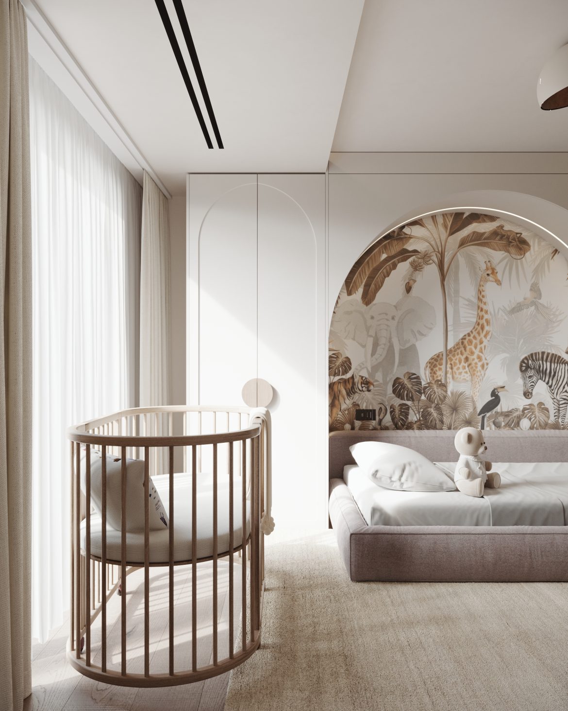 yacht kid mobilier mdf vopsit lucios in dormitor mic Yulmob Bucuresti