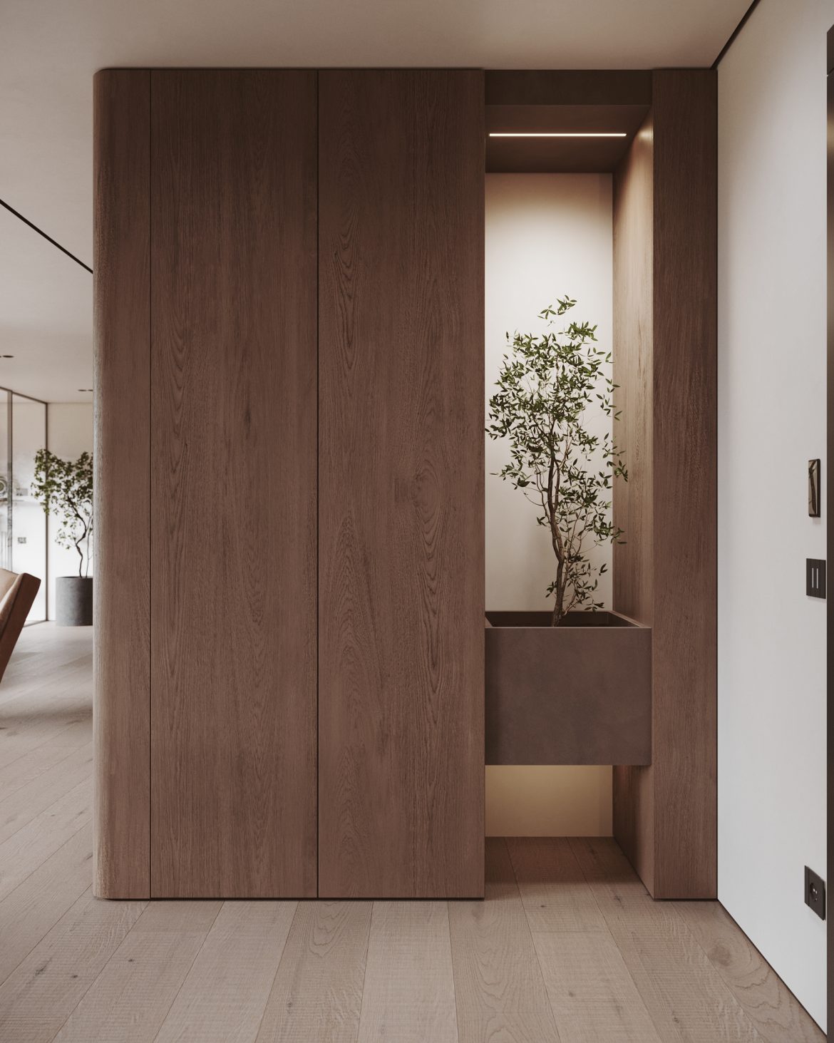 yacht kid panouri mdf mat si furnir in living elegant Yulmob Bucuresti