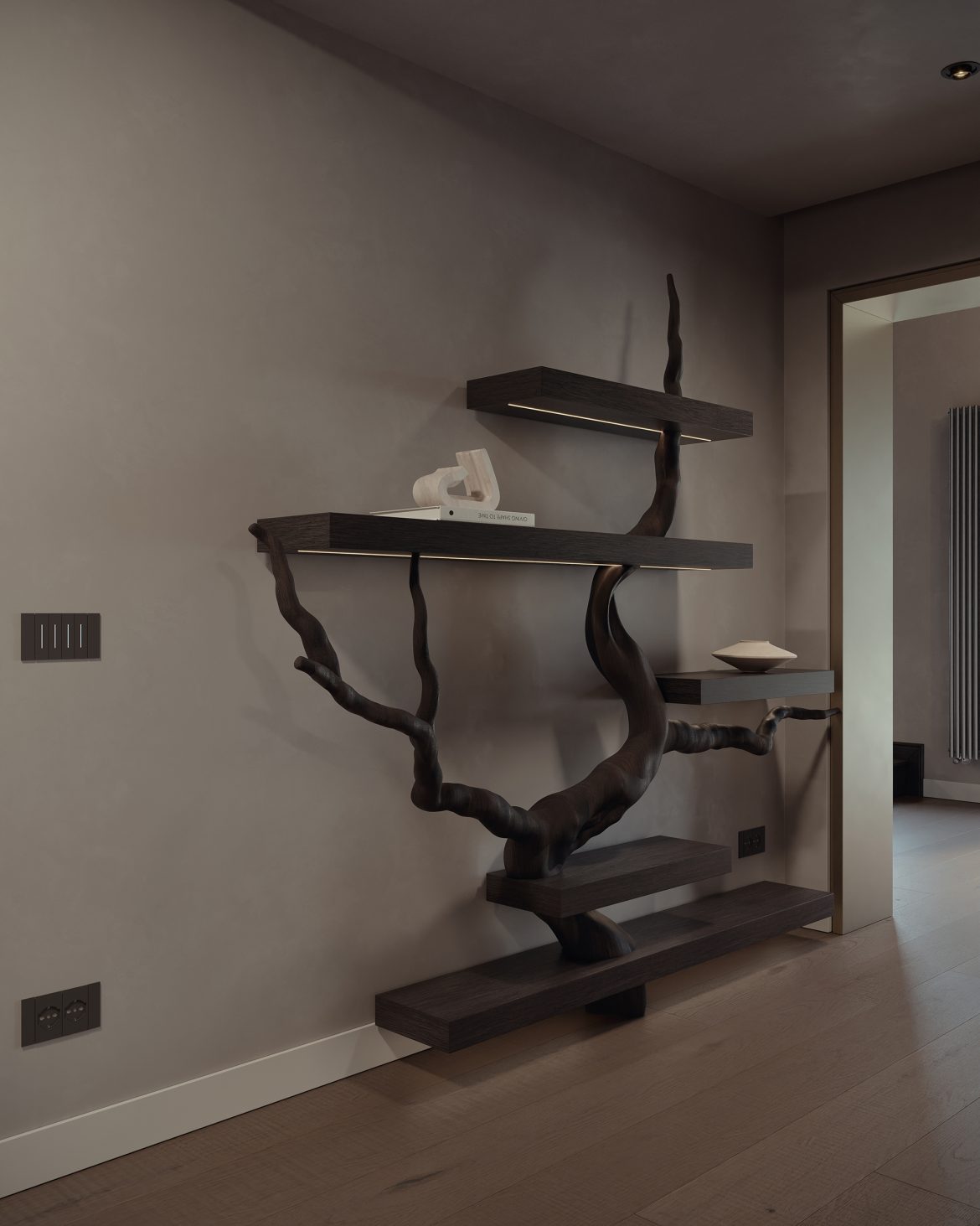 CIH 01 hol acces panouri perete mdf furniruit design hol modern yulmob