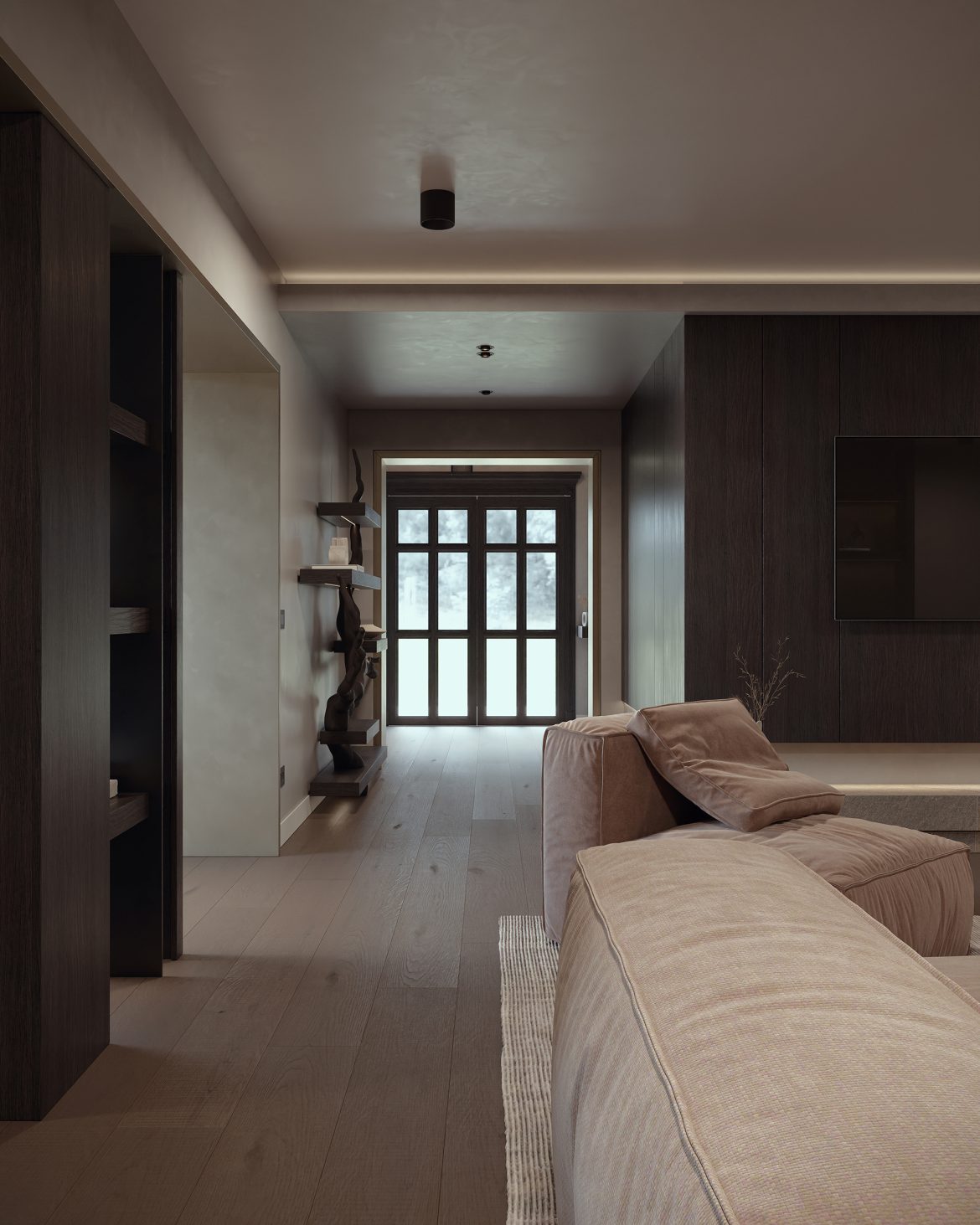 CIH 02 living panouri decorative mdf furniruit perete tv yulmob
