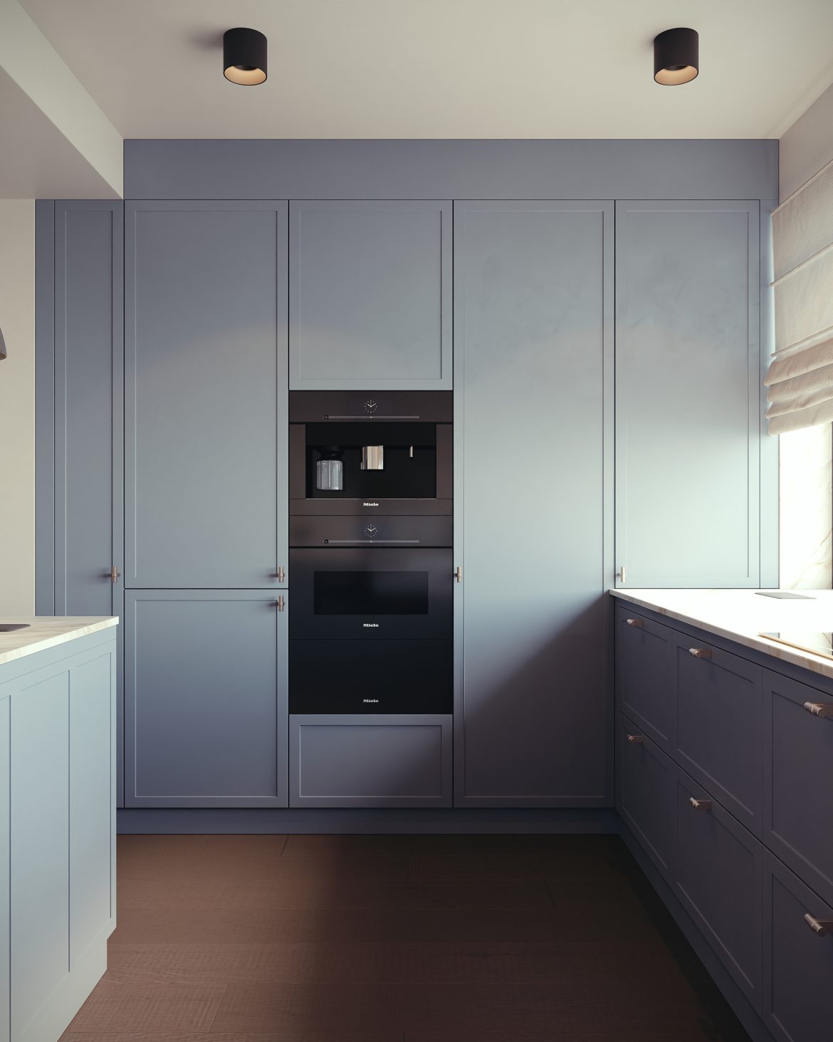 CIH 06 bucatarie dulap vinuri mdf vopsit mobilier bucatarie lux yulmob