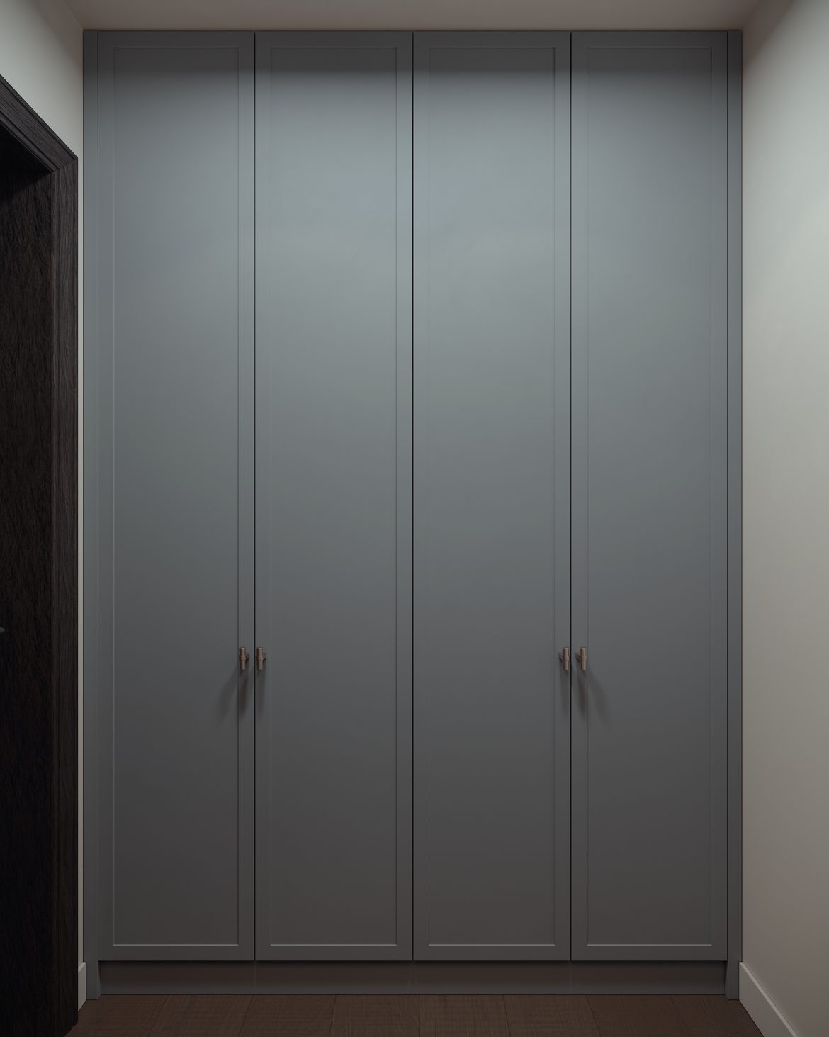 CIH 06 bucatarie dulap vinuri mobilier bucatarie mdf vopsit iluminare led yulmob