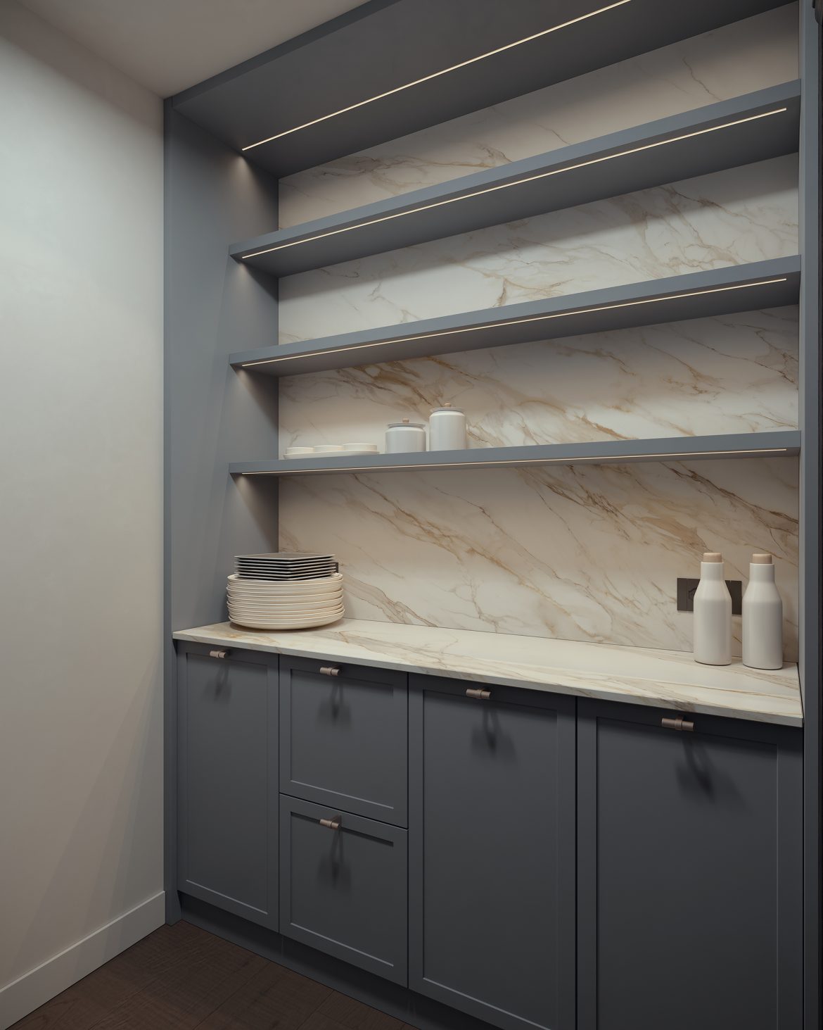CIH 06 bucatarie insula bucatarie mdf vopsit blat granit design modern casa iasi hlincea yulmob