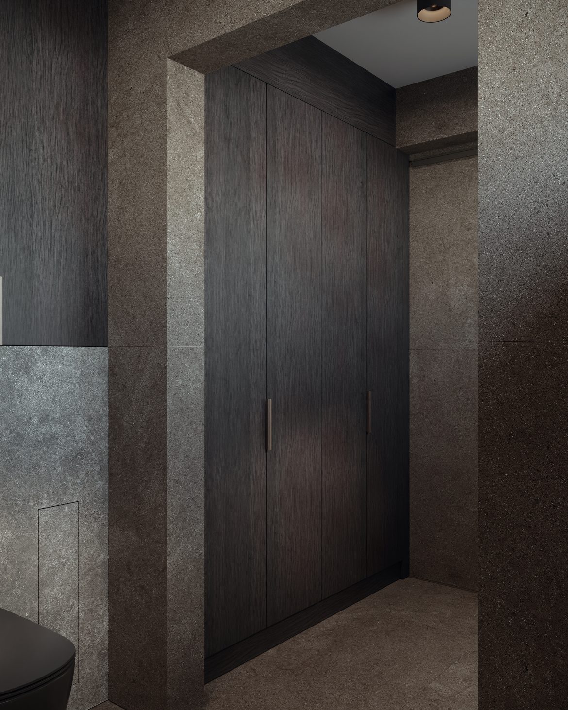 CIH 08 baie terasa mobilier baie mdf vopsit usi furnir natural yulmob