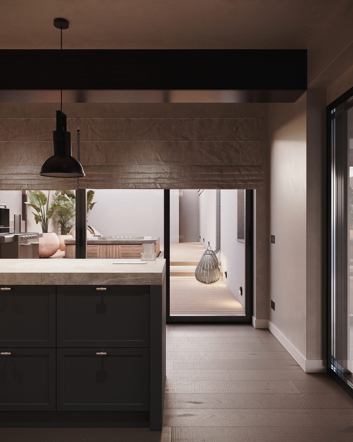 CIH 09 bucatarie terasa mobilier bucatarie la comanda accesorii blum cuptor miele yulmob