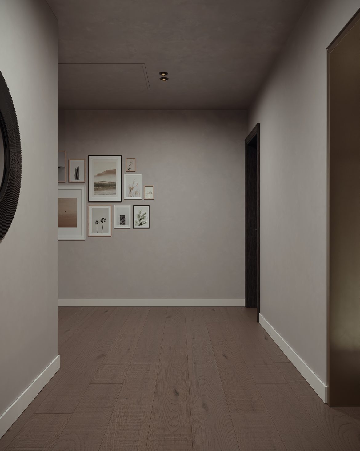 CIH 11 hol etaj mobilier hol design modern oglinda decorativa monkito casa iasi hlincea yulmob