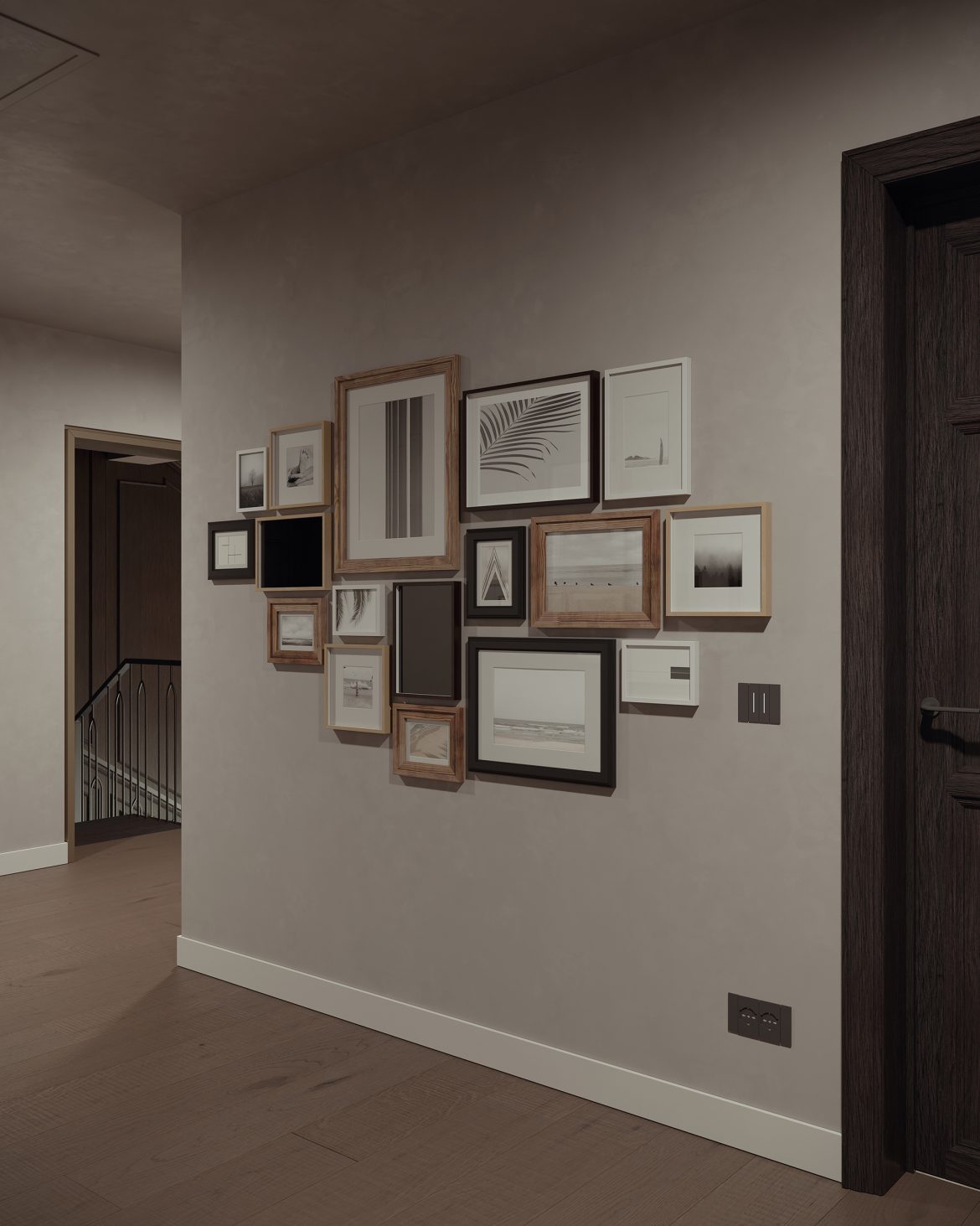 CIH 11 hol etaj oglinda decorativa monkito design hol modern casa iasi hlincea yulmob