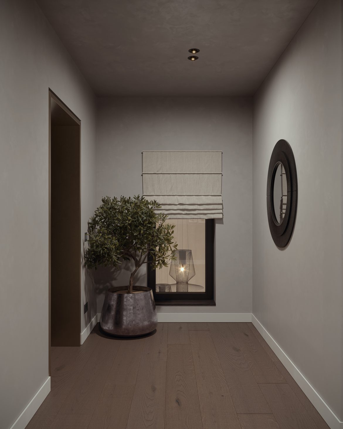 CIH 11 hol etaj oglinda decorativa perete monkito design interior modern yulmob