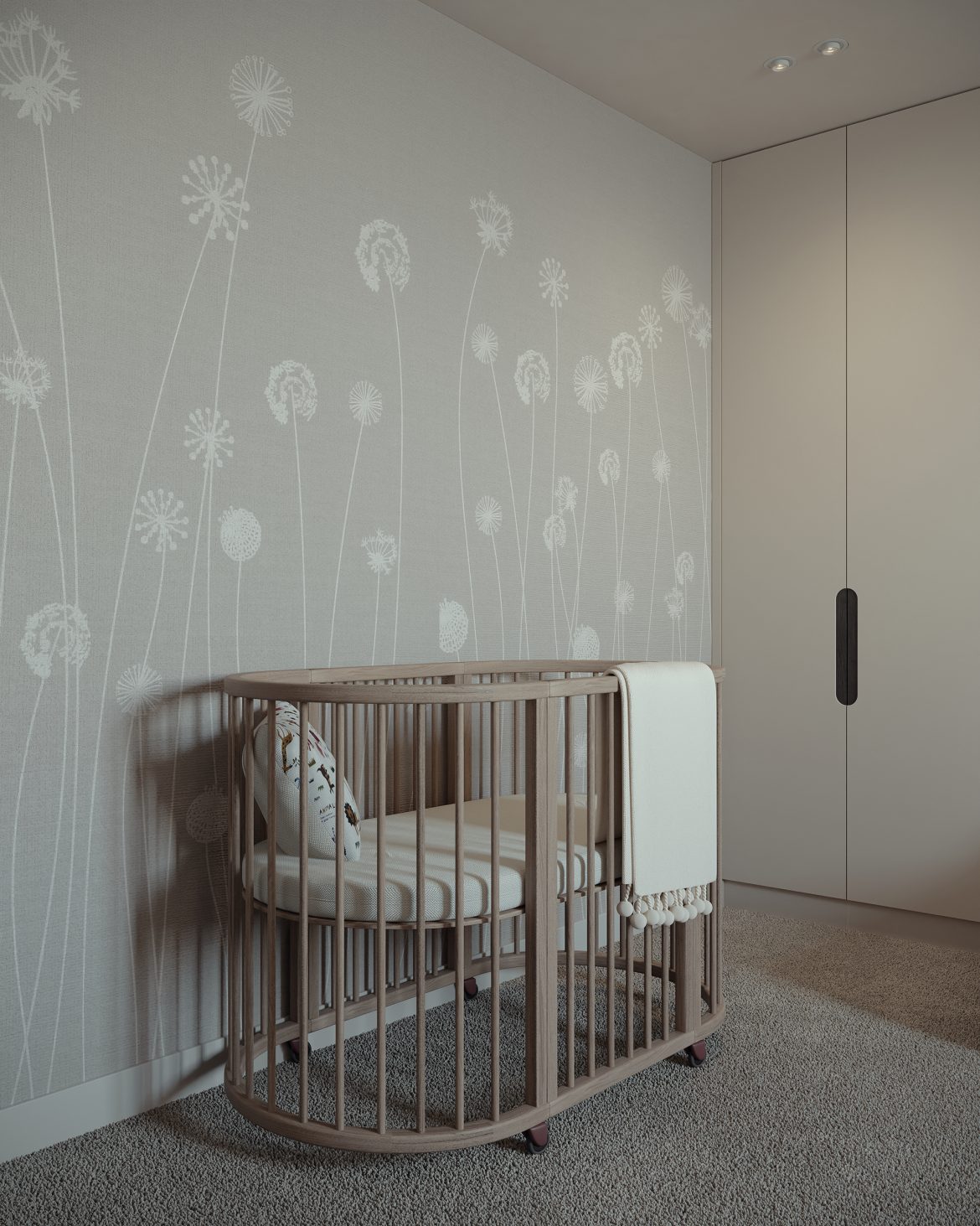 CIH 12 camera bebelus pat bebe comoda mdf vopsit design modern yulmob
