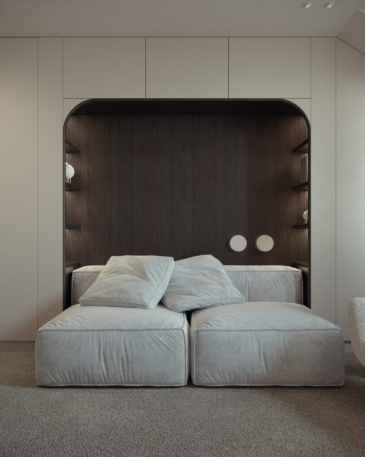 CIH 12 dormitor bebelus mobilier bebe la comanda comoda mdf vopsit yulmob