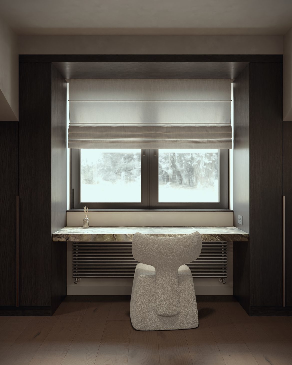 CIH 15 dressing walk in mobilier dressing modern accesorii blum design lux yulmob