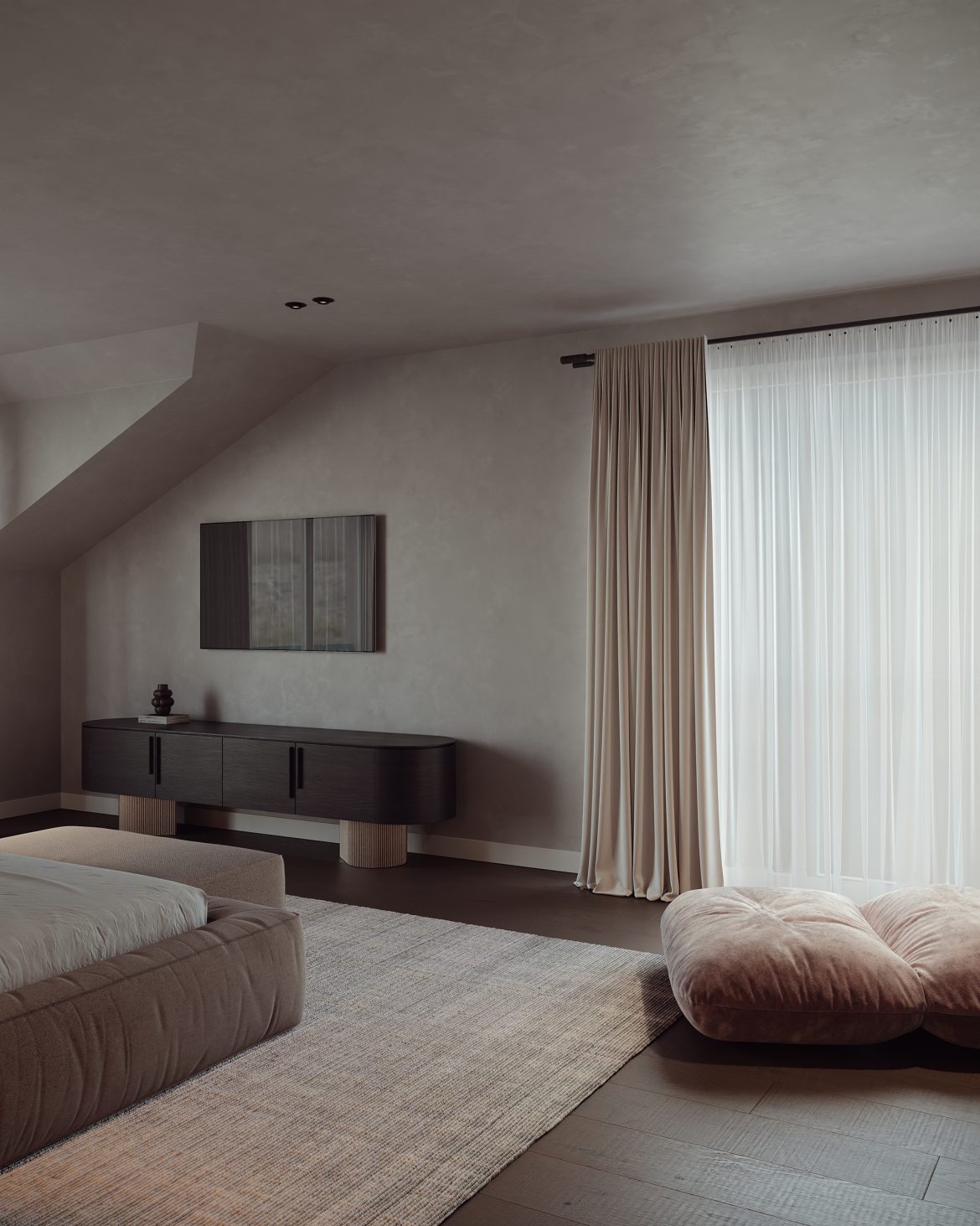 CIH 16 dormitor matrimonial mobilier dormitor lux pat matrimonial mdf furnir burley oak yulmob