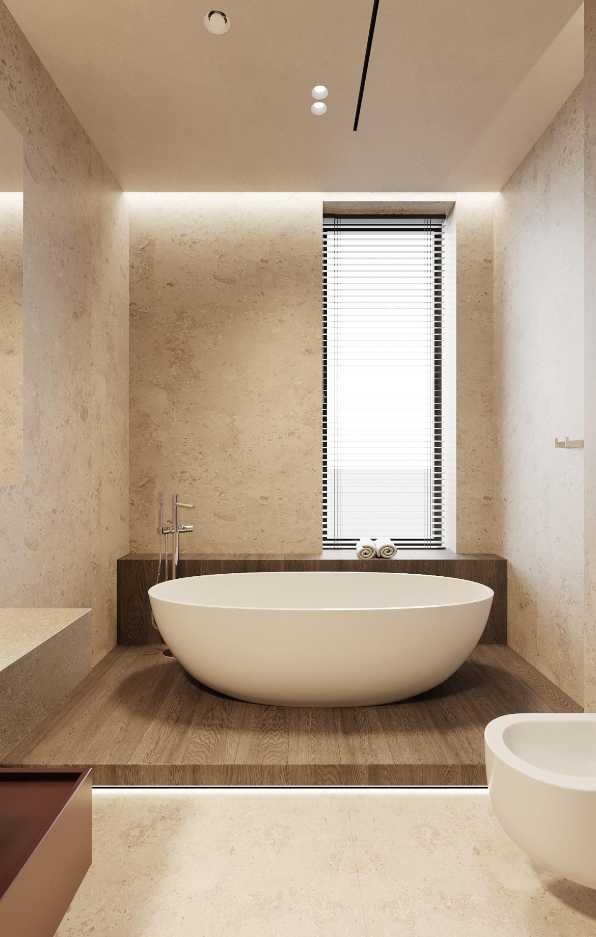 CIPI 02 baie copil mobilier baie mdf vopsit polite lemn stejar design modern yulmob