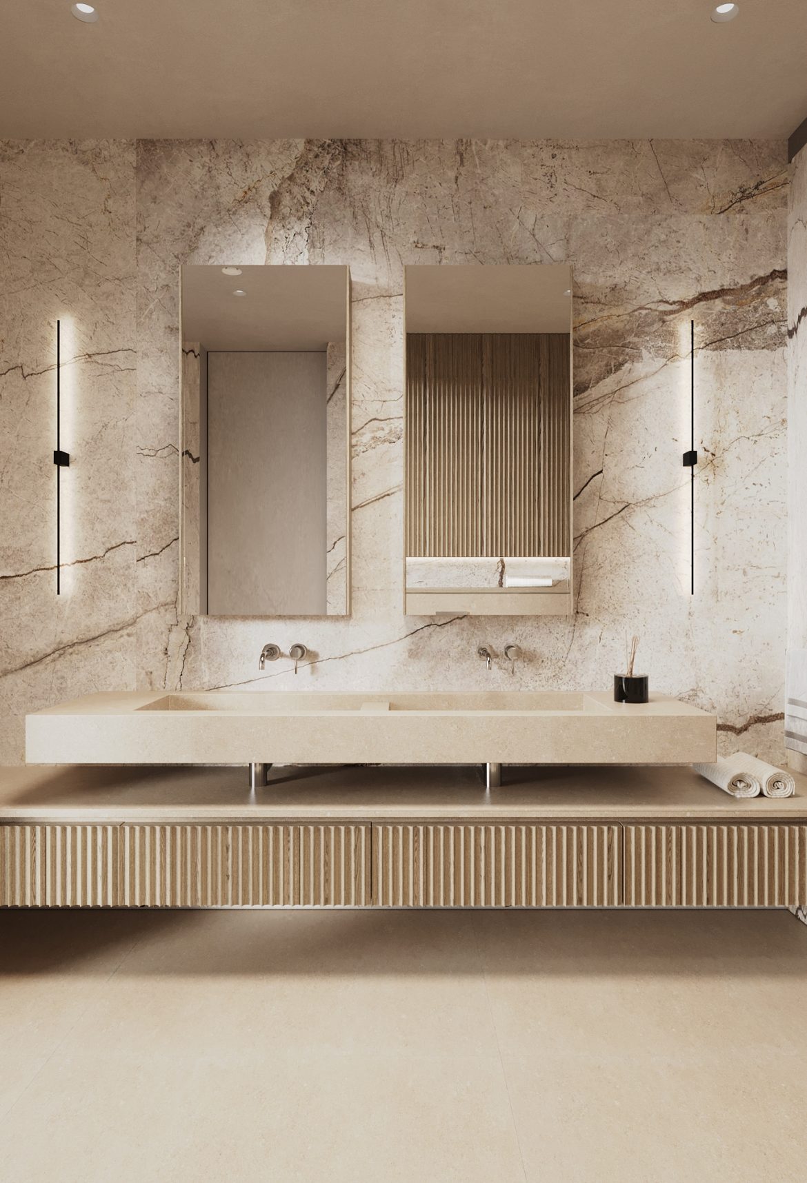 CIPI 03 baie matrimoniala mobilier baie mdf vopsit design lux casa iasi yulmob