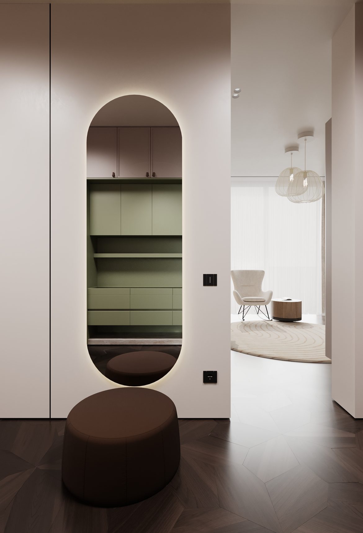 CIPI 06 camera copil mobilier copii oglinda decorativa monkito accesorii blum lift haine casa iasi yulmob