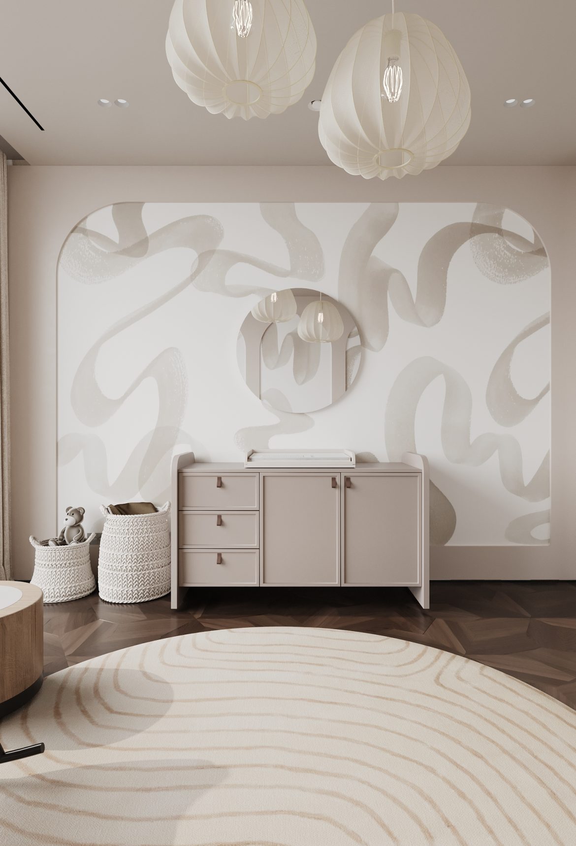 CIPI 06 camera copil mobilier modular copii blum lift haine yulmob